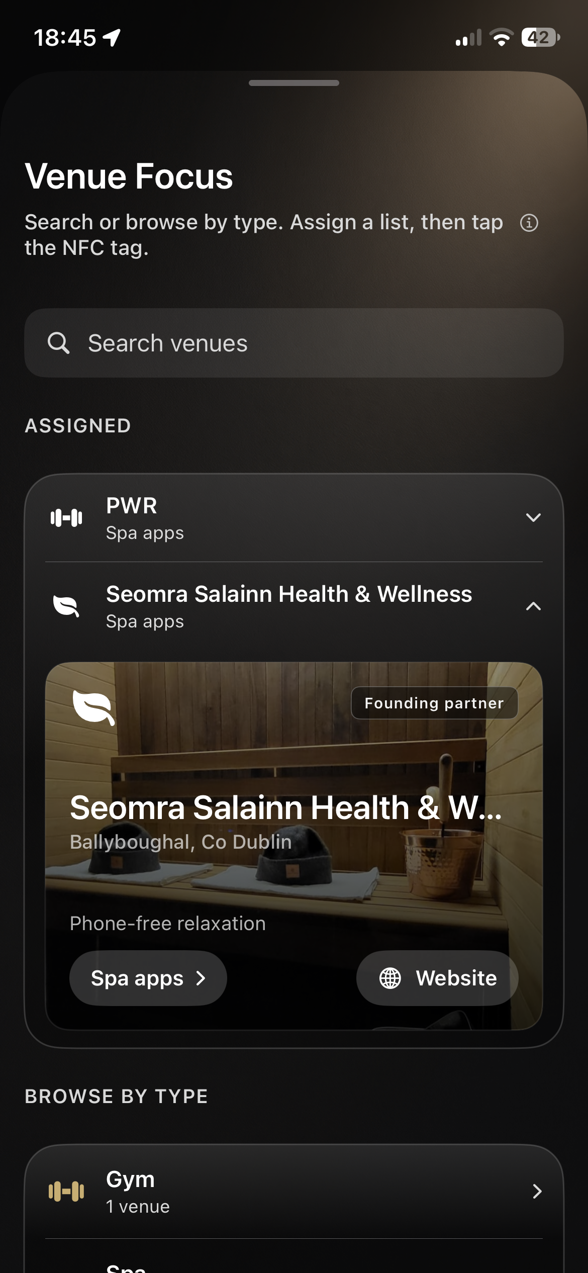 Your venue in the directory